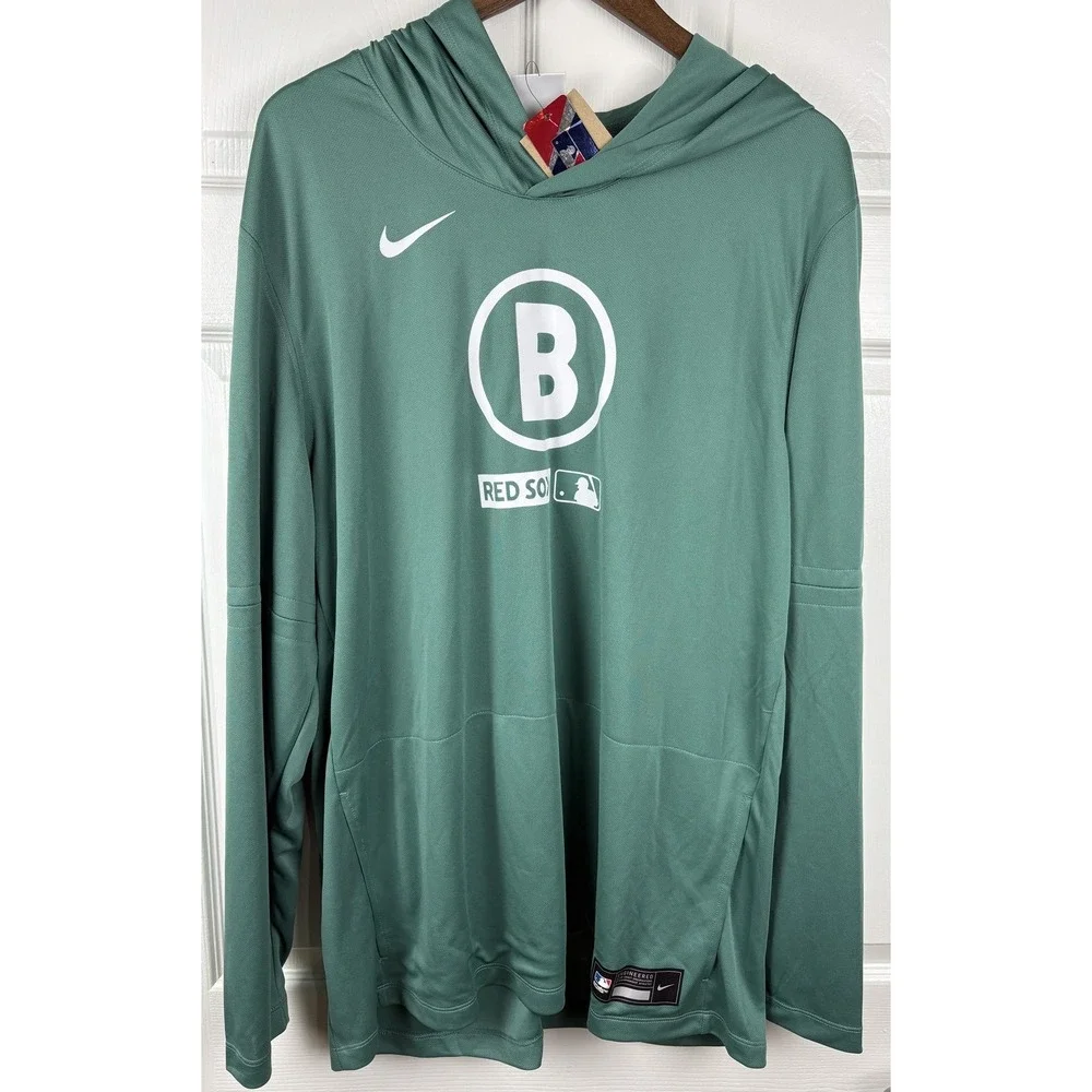 Nike Boston Red Sox 2026 City Connect Mens XXL Long Sleeve Hoodie T Monster NEW
